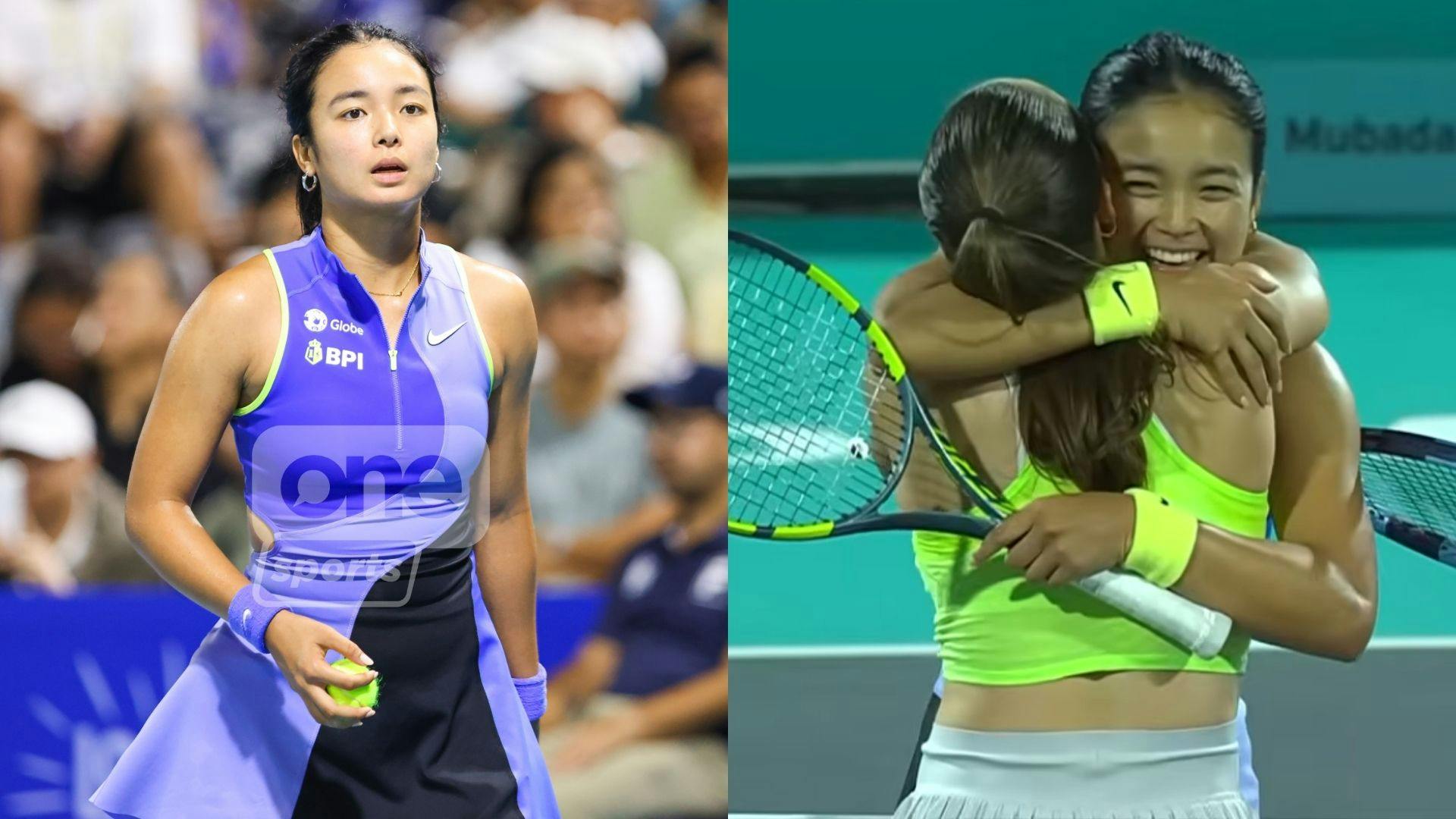 Alex Eala honored to play with close friend Zeynep Sönmez at Abu Dhabi Open
